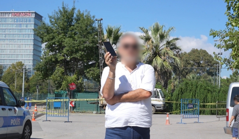 Gaz kaçağını görüntülemek isteyen gazetecilere engel: