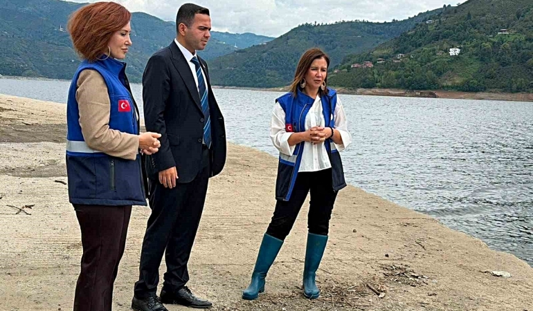 Hasan Uğurlu Baraj Gölü’ne 250 bin yavru sazan bırakıldı