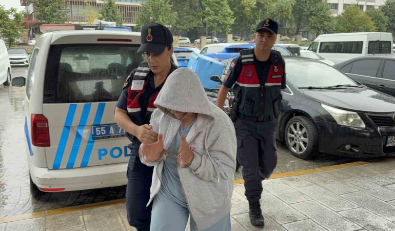 Samsun’da 16 suçtan aranan kadın, jandarmanın kimlik kontrolünde yakalandı