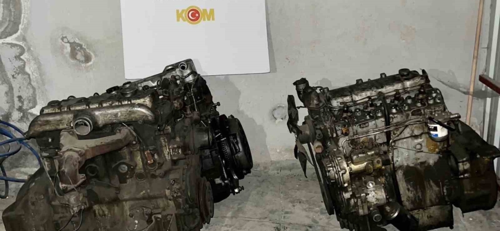 Samsun’da 3 gümrük kaçağı otomobil motoru ele geçirildi