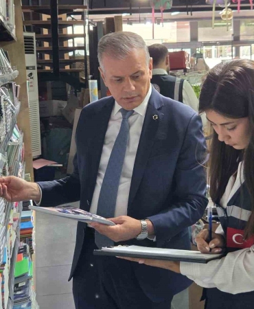 Samsun’da 300’ün üzerinde kırtasiye ve 50 binden fazla ürün denetlendi