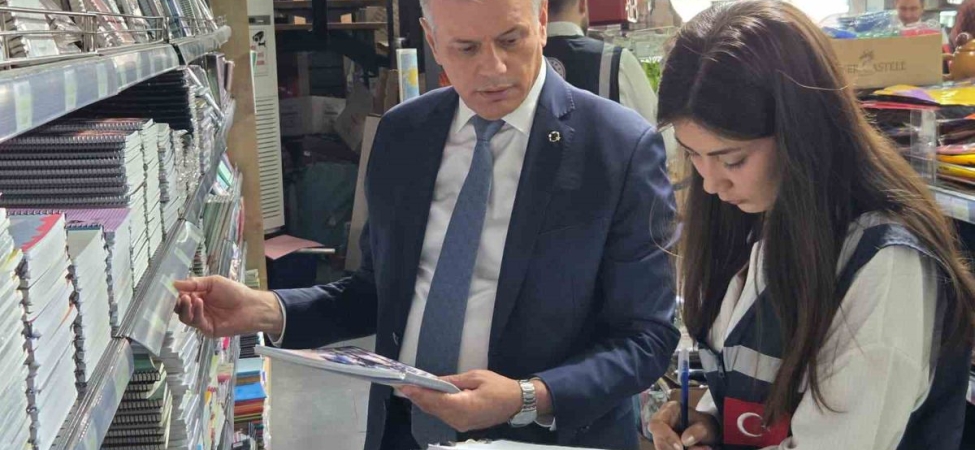 Samsun’da 300’ün üzerinde kırtasiye ve 50 binden fazla ürün denetlendi