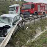 Samsun’da otomobil tırla çarpıştı: 2 yaralı