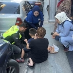 Samsun’da otomobilin çarptığı 5 yaşındaki çocuk hafif şekilde yaralandı