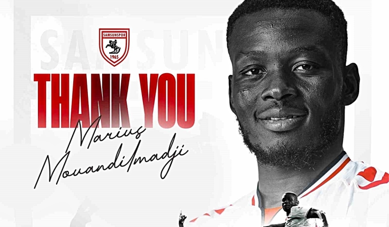 Samsunspor’da Mouandilmadji takımdan ayrıldı