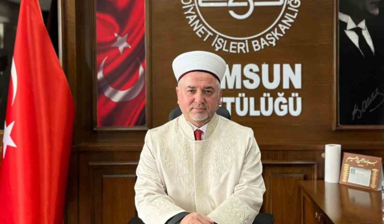 Hasan Güneş, Samsun İl Müftülüğü görevini törenle Seyfullah Çakır