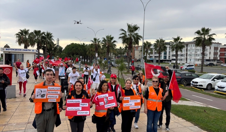 LÖSEV Samsun ekibi Cumhuriyet Bayramı