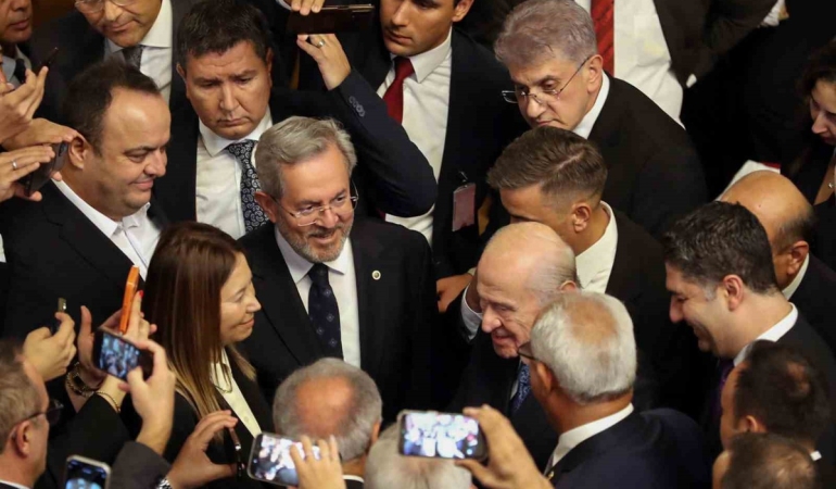 OMÜ Rektörü Aydın, TBMM