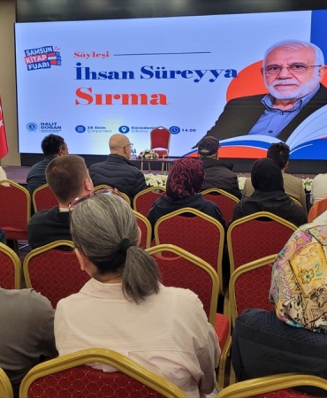Prof. Dr. İhsan Süreyya Sırma, Samsun Kitap Fuarı