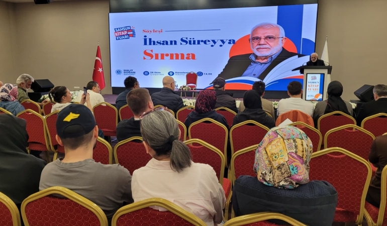 Prof. Dr. İhsan Süreyya Sırma, Samsun Kitap Fuarı