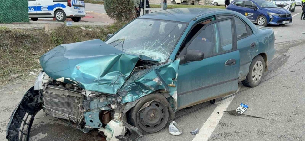 Samsun’da zincirleme kaza: 2 yaralı